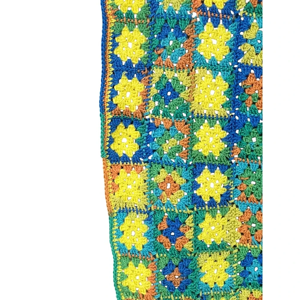 Handmade bright crochet